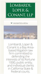 Mobile Screenshot of lombardiloper.com